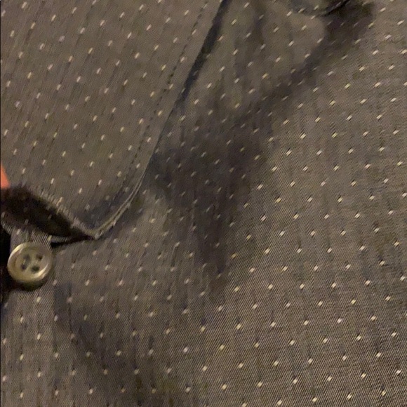 Brand New W/o Tag Express Blue Polka Dot Dress - Picture 3 of 6